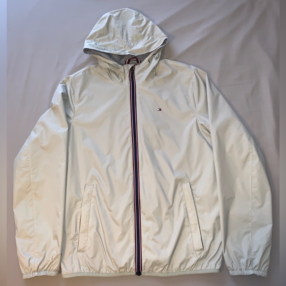 Tommy Hilfiger Other - Tommy Hilfiger Windbreaker Jacket Men Small Beige
